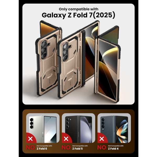 i-Blason Samsung Galaxy Z Fold 7 Armorbox Klf-Desert 