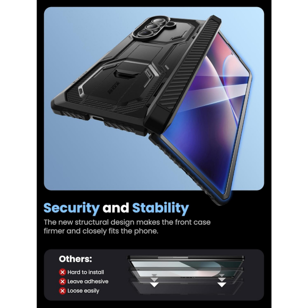 i-Blason Samsung Galaxy Z Fold 7 Armorbox Klf-Black 