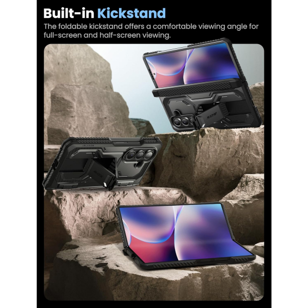 i-Blason Samsung Galaxy Z Fold 7 Armorbox Klf-Black 