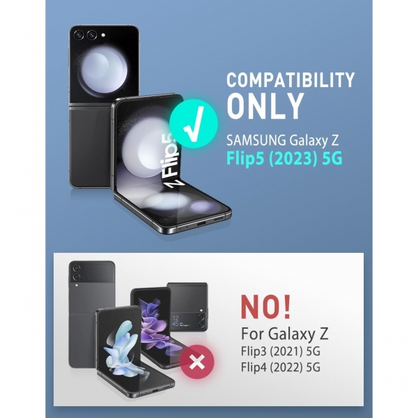 i-Blason Armorbox Serisi Samsung Galaxy Z Flip 5 Klf-Black