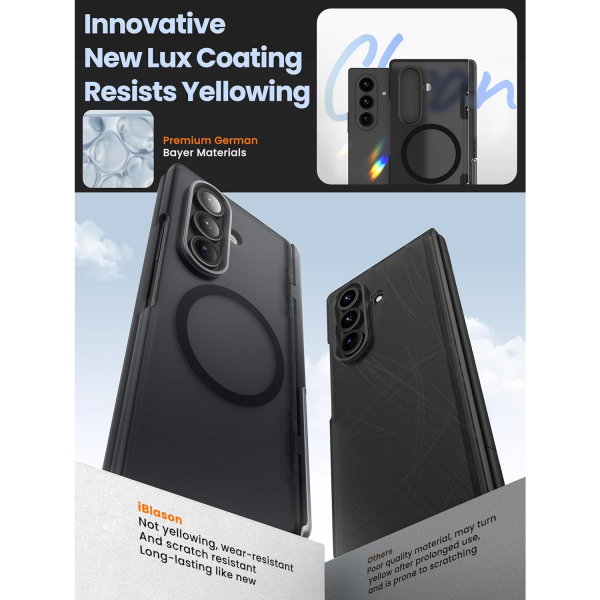 i-Blason Samsung Galaxy Z Fold 7 Cosmo Klf-FrostBlack