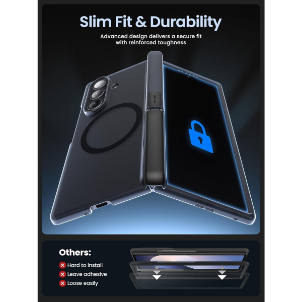 i-Blason Samsung Galaxy Z Fold 7 Cosmo Klf-FrostBlack