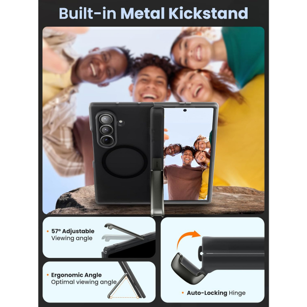 i-Blason Samsung Galaxy Z Fold 7 Cosmo Klf-FrostBlack