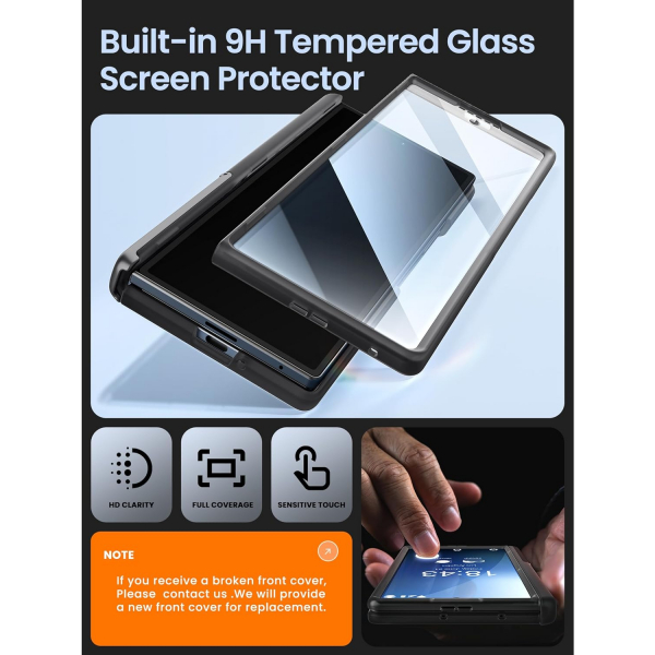 i-Blason Samsung Galaxy Z Fold 7 Cosmo Klf-FrostBlack