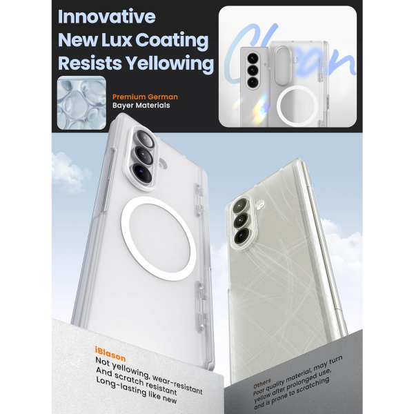 i-Blason Samsung Galaxy Z Fold 7 Cosmo Klf-Clear 