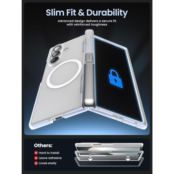 i-Blason Samsung Galaxy Z Fold 7 Cosmo Klf-Clear 