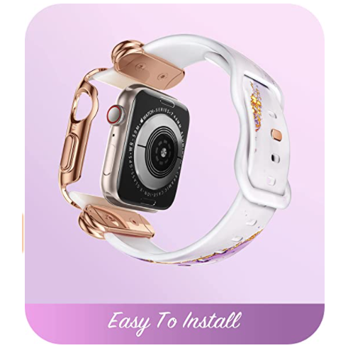 i-Blason Cosmo Luxe Serisi Apple Watch 7 Kay (45mm)-Ameth