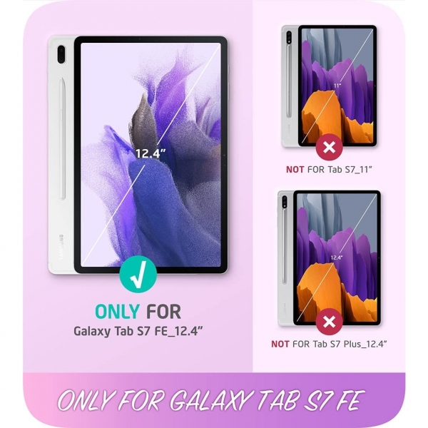i-Blason Cosmo Serisi Galaxy Tab S7 FE Klf (12.4 in)-Ameth