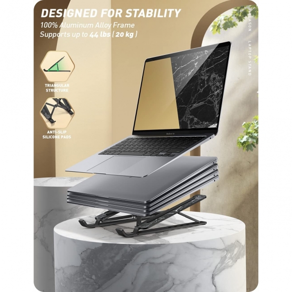 i-Blason Cosmo Serisi Laptop Stand-Black Marble