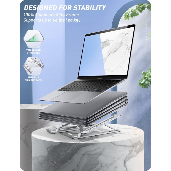 i-Blason Cosmo Serisi Laptop Stand-Silver