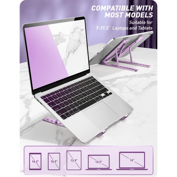 i-Blason Cosmo Serisi Laptop Stand-Purple