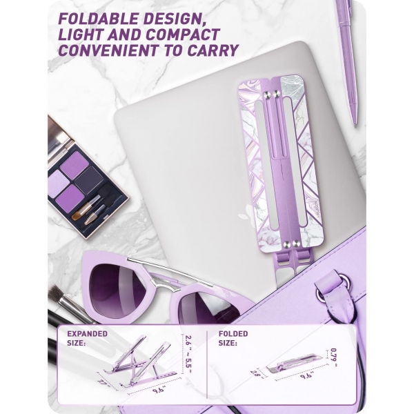 i-Blason Cosmo Serisi Laptop Stand-Purple