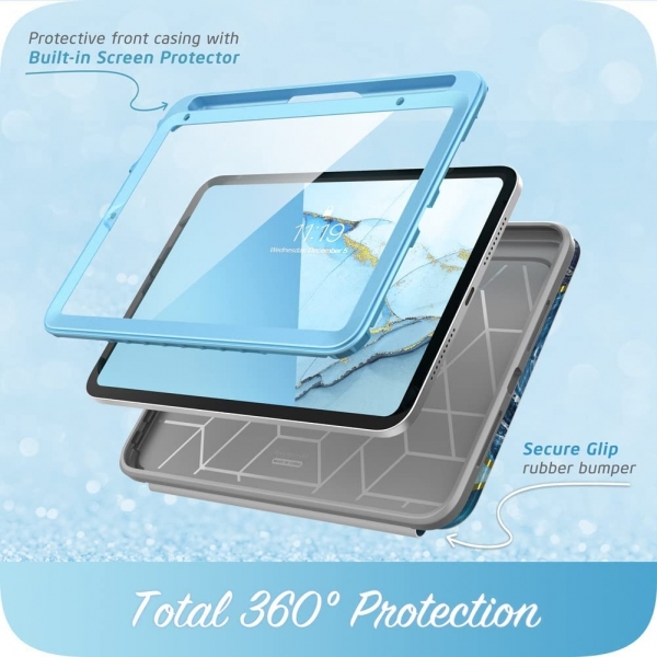 i-Blason Cosmo Serisi iPad Mini 6 Klf (8.3 in)-Ocean