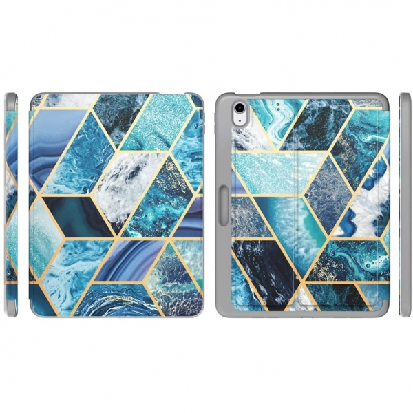 i-Blason Cosmo Serisi iPad Mini 6 Klf (8.3 in)-Ocean