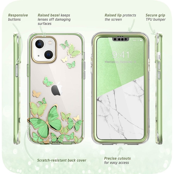 i-Blason Cosmo Serisi iPhone 14 Plus Klf-MintFly