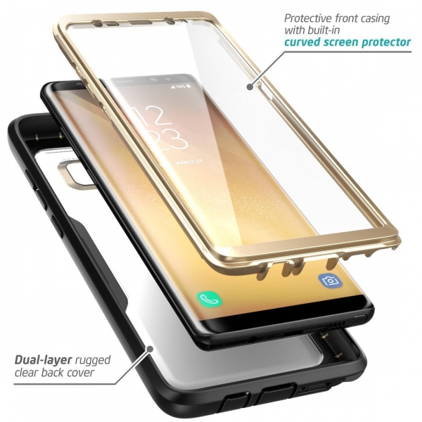 i-Blason Galaxy Note 8 Magma Serisi Bumper Klf-Gold