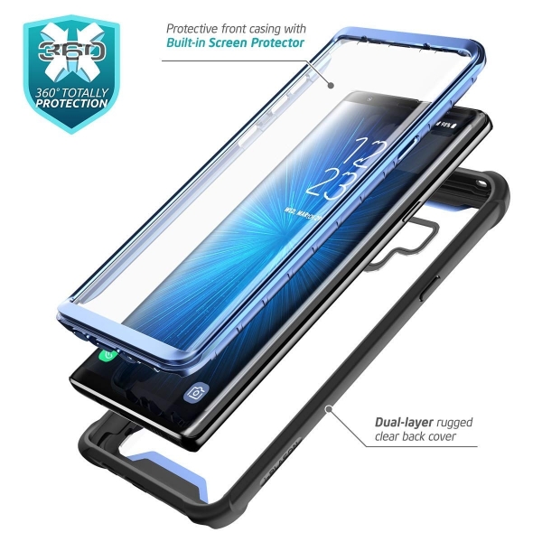 i-Blason Galaxy Note 9 Ares Serisi Klf-Blue