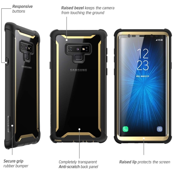 i-Blason Galaxy Note 9 Ares Serisi Klf-Gold