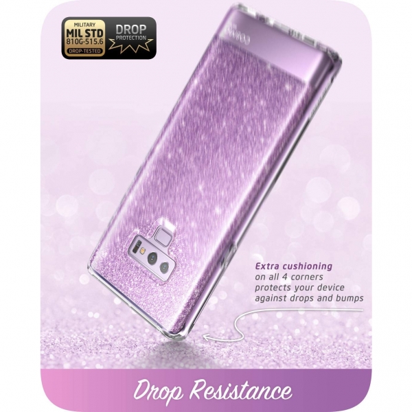 i-Blason Galaxy Note 9 Cosmo Glitter effaf Klf-Purple