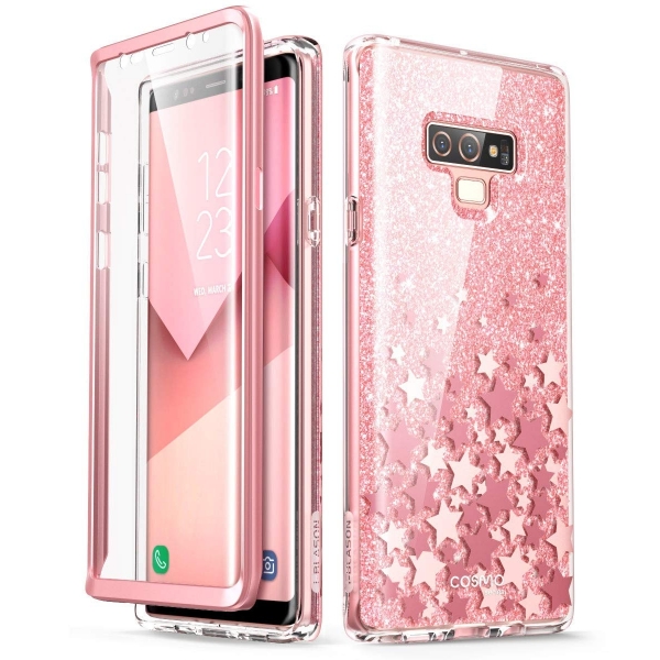 i-Blason Galaxy Note 9 Cosmo Glitter effaf Klf-Pink