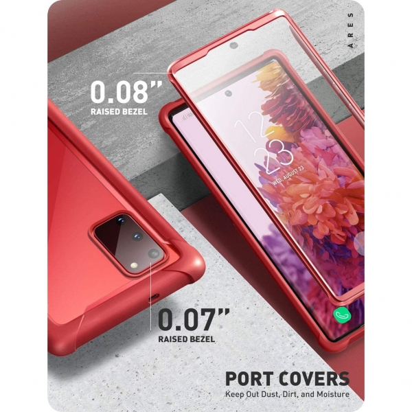 i-Blason Galaxy S20 FE Ares Series Case-Red