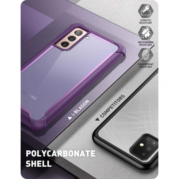 i-Blason Galaxy S21 Ares Serisi Klf-Purple