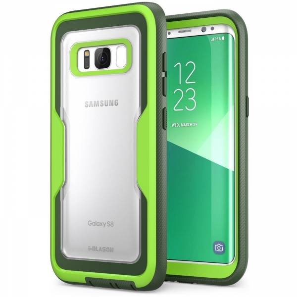 i-Blason Galaxy S8 Armorbox Full Body Bumper Klf-Green