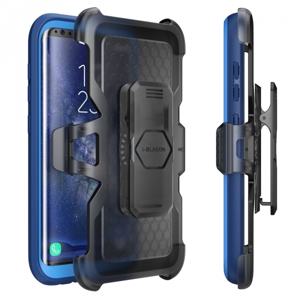 i-Blason Galaxy S8 Armorbox Full Body Bumper Klf-Blue