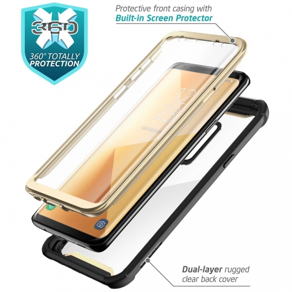 i-Blason Galaxy S9 Ares Rugged Bumper Klf-Gold