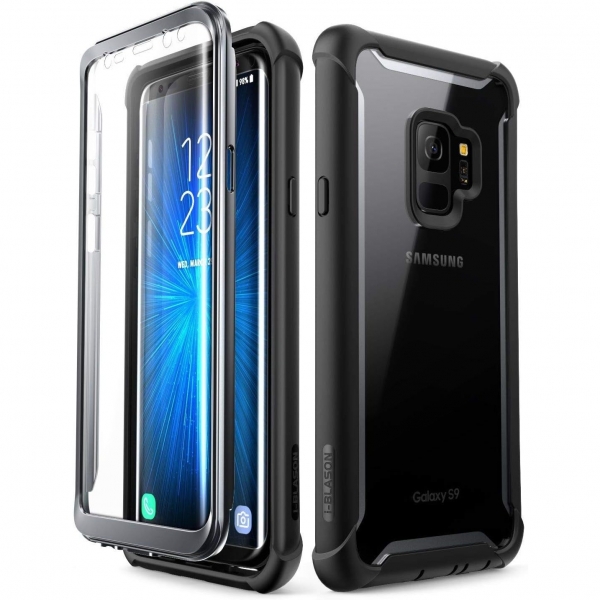 i-Blason Galaxy S9 Ares Rugged Bumper Klf-Black