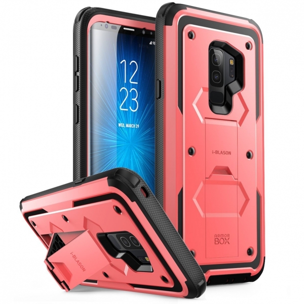 i-Blason Galaxy S9 Plus Armorbox Stand Klf-Pink