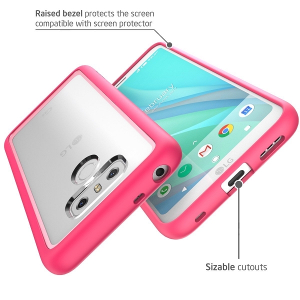 i-Blason LG G6 Halo Serisi Bumper Klf-Pink