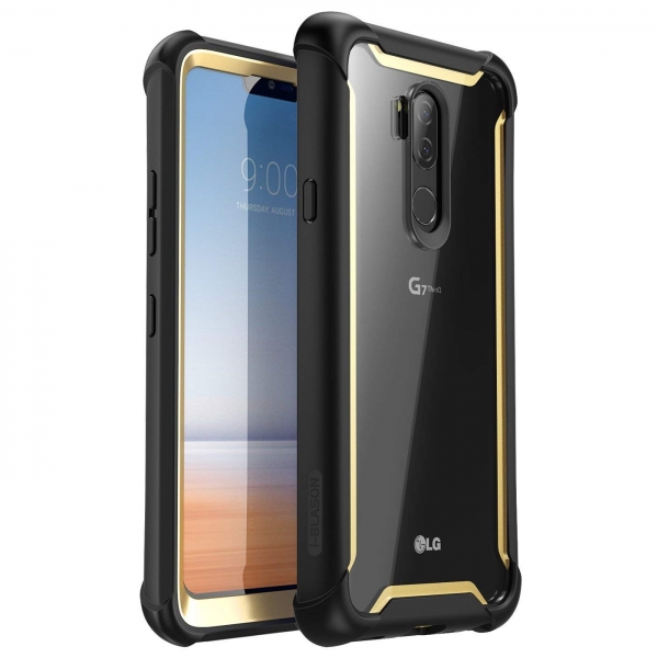 i-Blason LG G7 Ares Serisi Bumper Klf-Gold