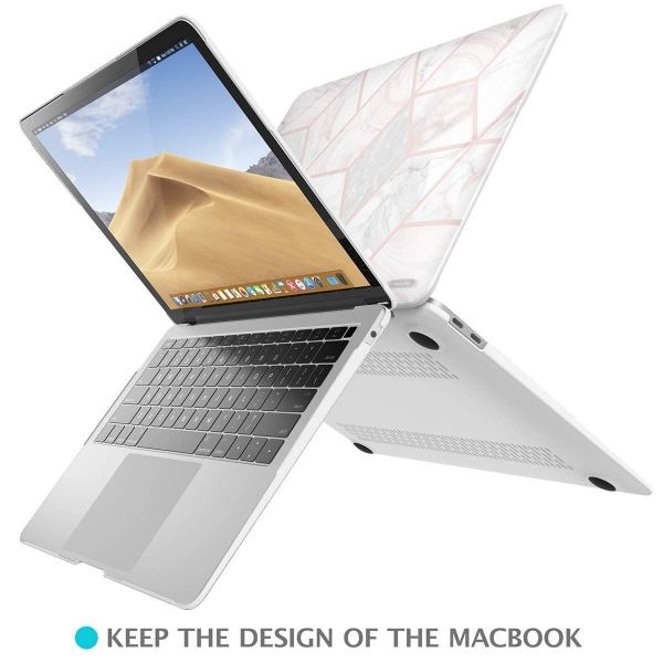 i-Blason MacBook Air Mat Klf (13 in/2018)-Marble