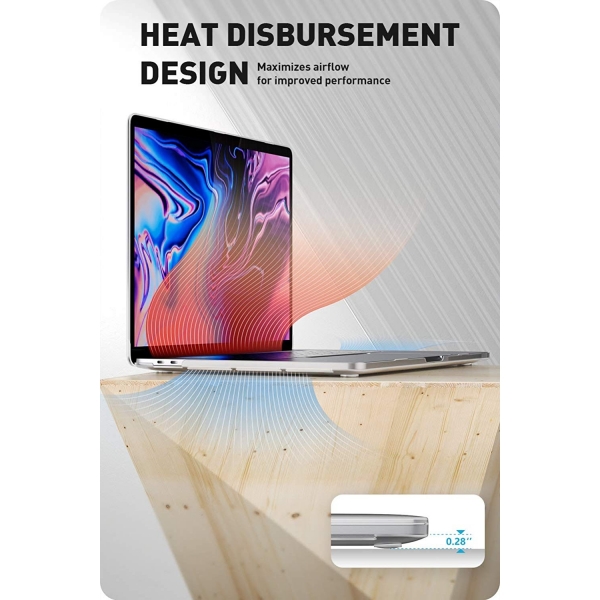i-Blason MacBook Pro Halo Serisi Klf (16 in)(2019)-Clear