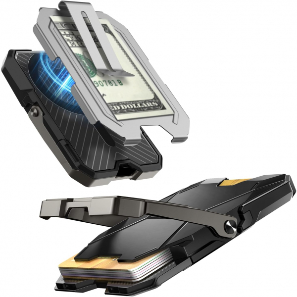 i-Blason Manyetik Czdan Telefon Stand -Coal Black 