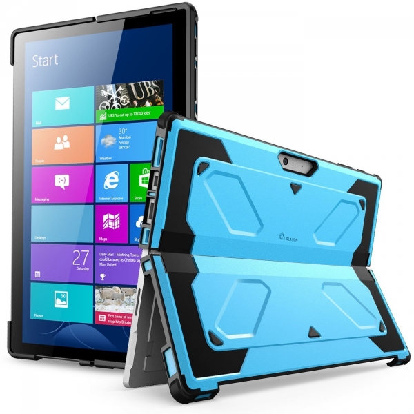 i-Blason Microsoft Surface Pro 4 Armorbox Kickstand Klf-Blue