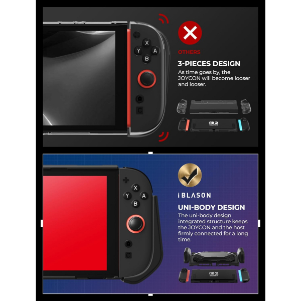 i-Blason Nintendo Switch 2 Koruyucu Klf-Silver