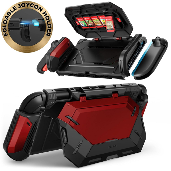 i-Blason Nintendo Switch 2 Koruyucu Klf-Red