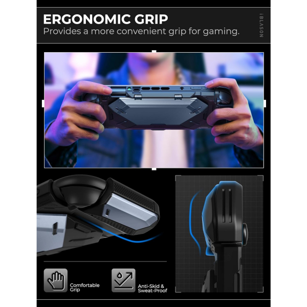 i-Blason Nintendo Switch 2 Koruyucu Klf-Blue