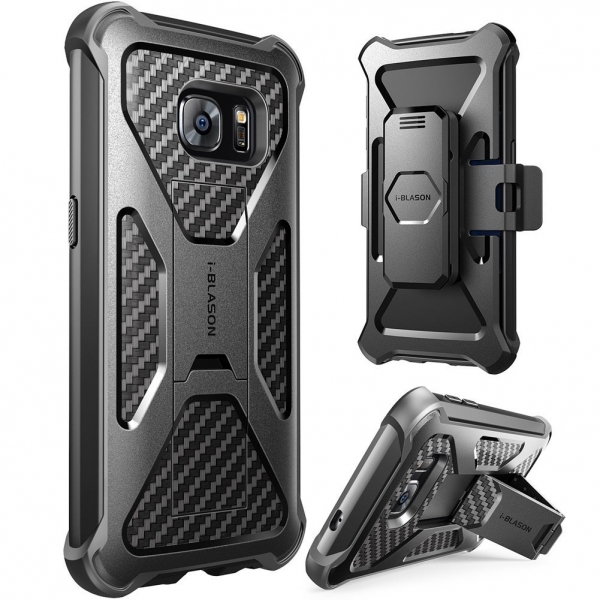 i-Blason Samsung Galaxy S7 Prime Heavy Duty Klf-Black