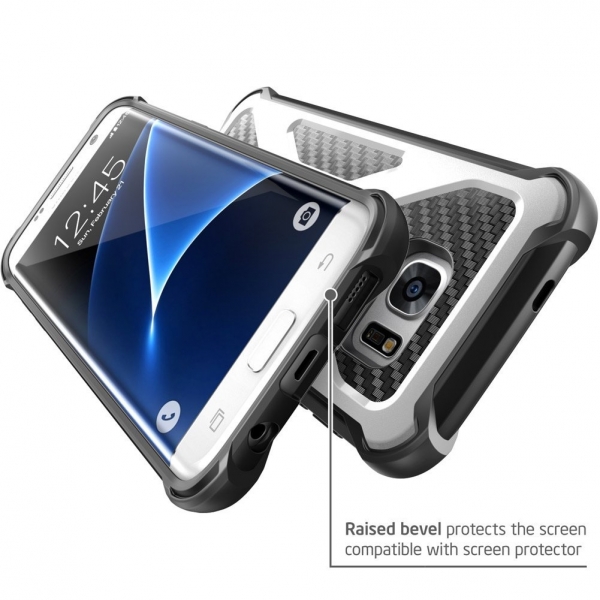 i-Blason Samsung Galaxy S7 Edge Prime Heavy Duty Klf-White