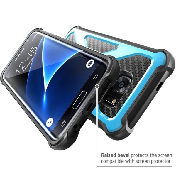 i-Blason Samsung Galaxy S7 Edge Prime Heavy Duty Klf-Blue