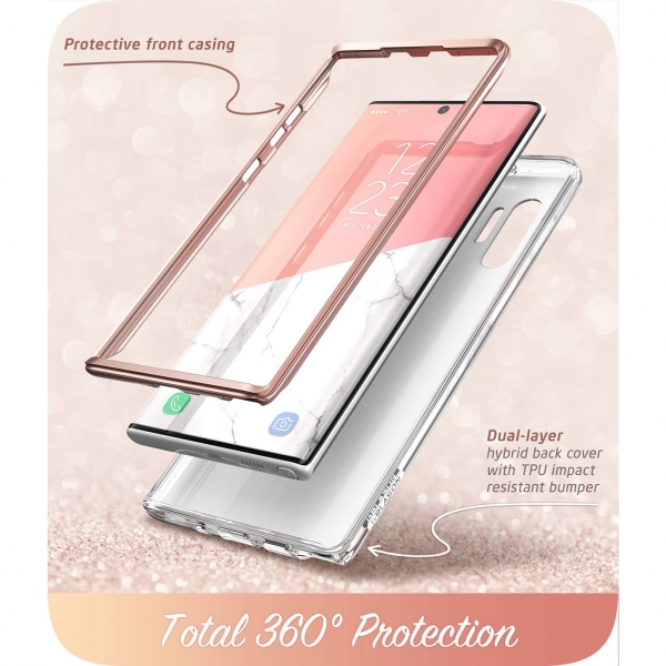 i-Blason Samsung Galaxy Note 10 Cosmo Serisi Klf-Marble