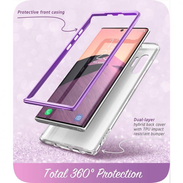 i-Blason Samsung Galaxy Note 10 Cosmo Serisi Klf-Purple