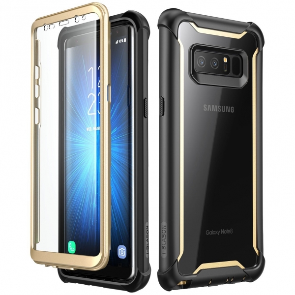 i-Blason Samsung Galaxy Note 8 Rugged Bumper Klf-Gold