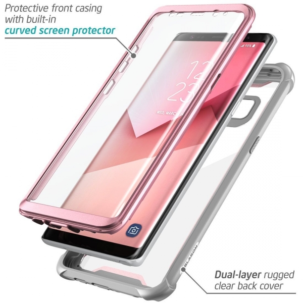 i-Blason Samsung Galaxy Note 8 Rugged Bumper Klf-Pink