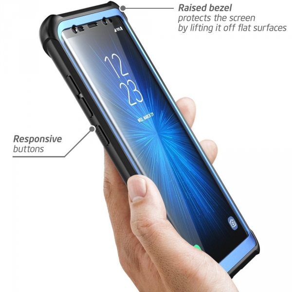 i-Blason Samsung Galaxy Note 8 Rugged Bumper Klf-Blue