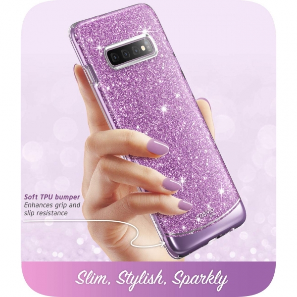 i-Blason Samsung Galaxy S10 Cosmo Serisi Klf-Purple