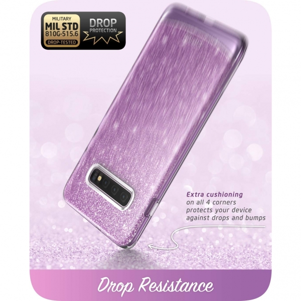 i-Blason Samsung Galaxy S10 Cosmo Serisi Klf-Purple